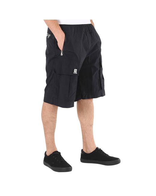 Balmain Black Bottoms Shorts for men