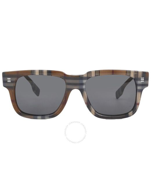 Burberry Dark Gray Square Sunglasses 0be439439668754 for men