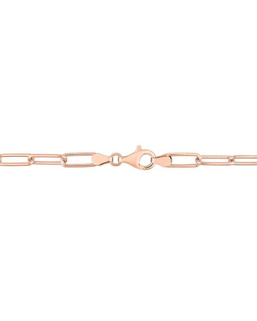 Amour Metallic 5Mm Paperclip Chain Bracelet for men