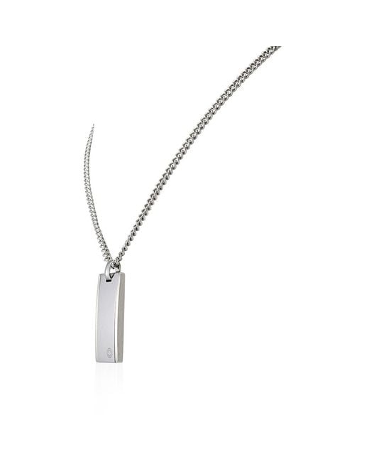 Montblanc Metallic Pendant With Tungsten Inlay for men