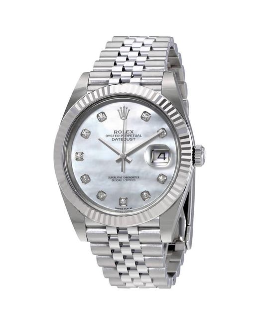 Rolex Oyster Perpetual Datejust White 