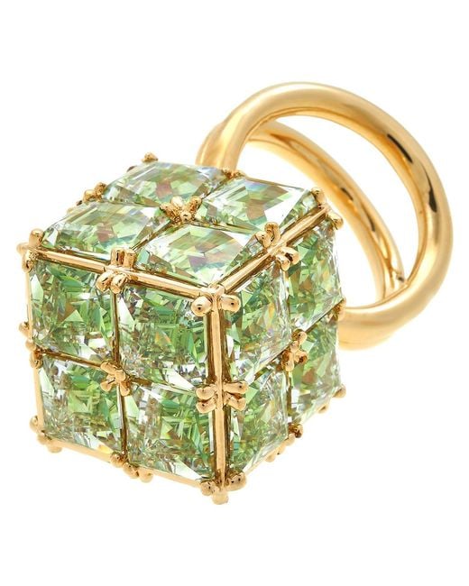 Swarovski Metallic Curiosa Ladies Cocktail Ring