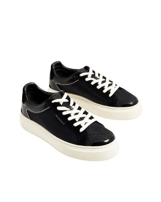Tory Burch Black T Monogram Ladybug Sneaker