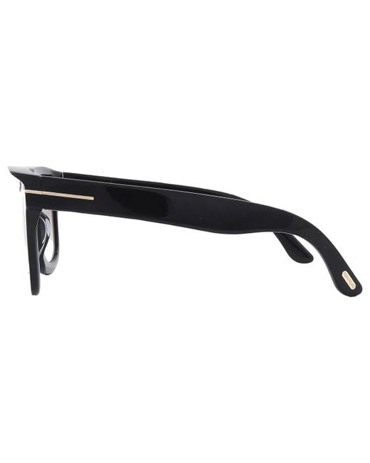 Tom Ford Blue Leigh Smoke Gradient Square Sunglasses Ft1115 01b 52