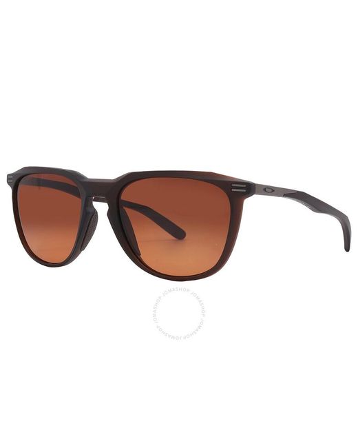 Oakley Thurso Prizm Brown Gradient Oval Sunglasses Oo9286 928606 54 for men
