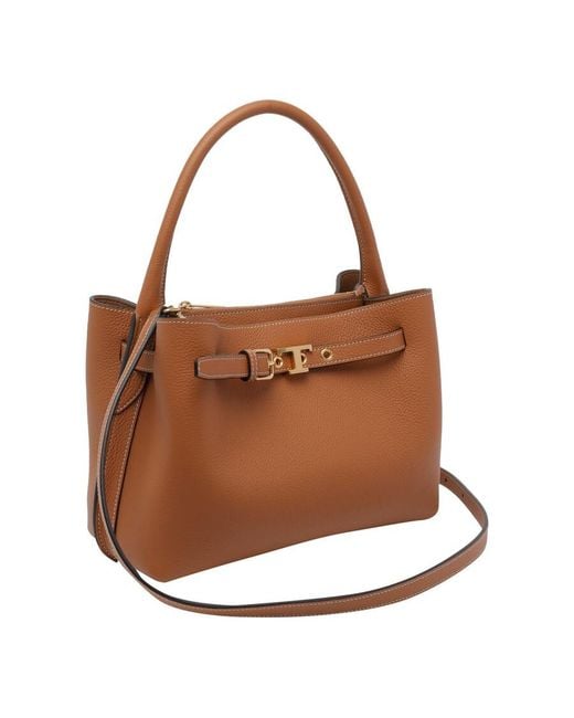 Tod's Brown Tod's Mini Leather Handbag