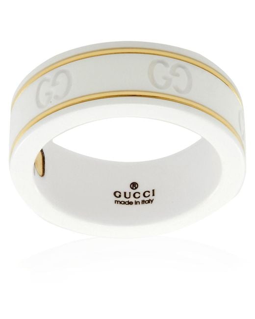 Gucci Metallic Icon Ring