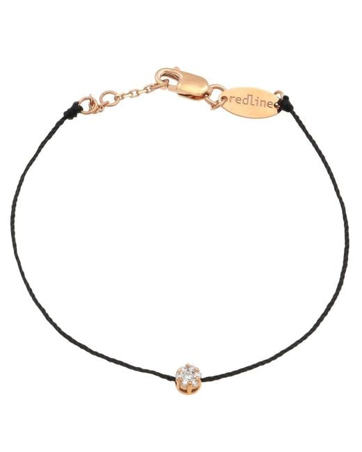 RedLine Metallic Illusion Diamond String Bracelet