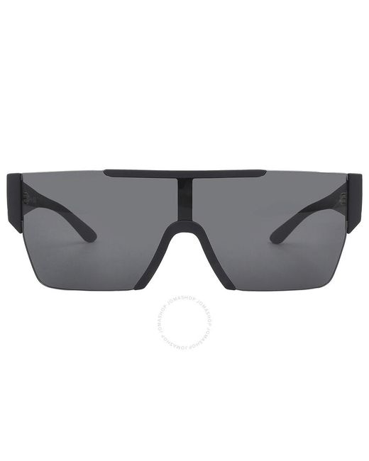 Burberry Black Dark Grey Shield Sunglasses Be4291 346487 38 for men