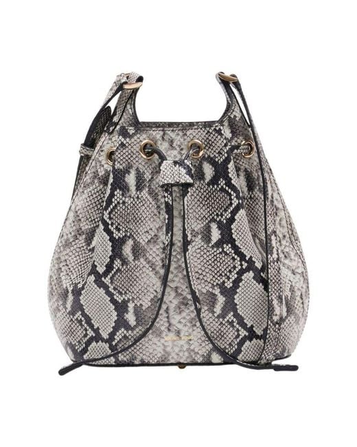 Anine Bing Gray Alana Crossbody Bag
