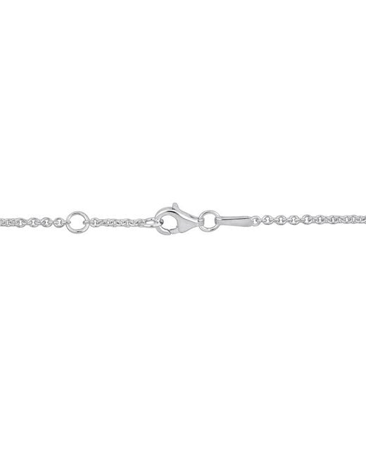 Amour Metallic Heart & Key Charm Bracelet With Lobster Clasp