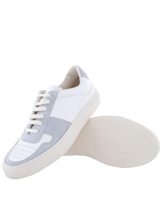 Common Projects White Bball Low-Top Sneakers