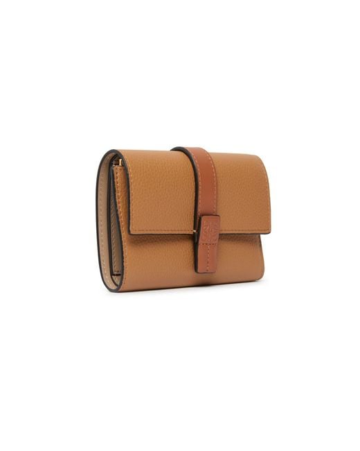 Loewe Brown Small Vertical Wallet