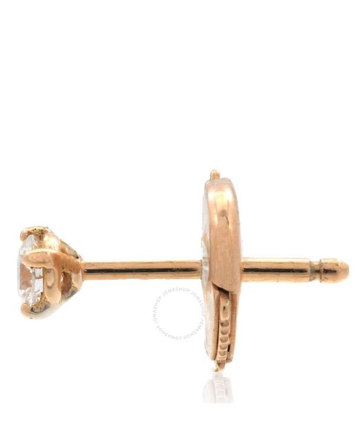 Vanrycke Pink Ladies Valentine Single And Diamond Stud Earring