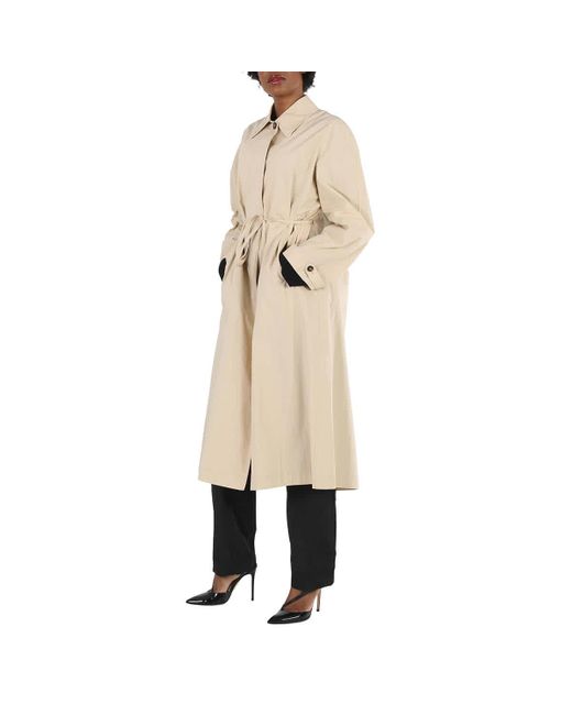 Stella McCartney Natural Single-breasted Trench Coat