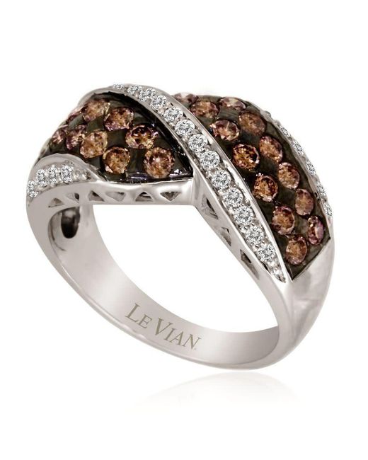Le Vian Metallic Ladies Bypass Rings Set for men