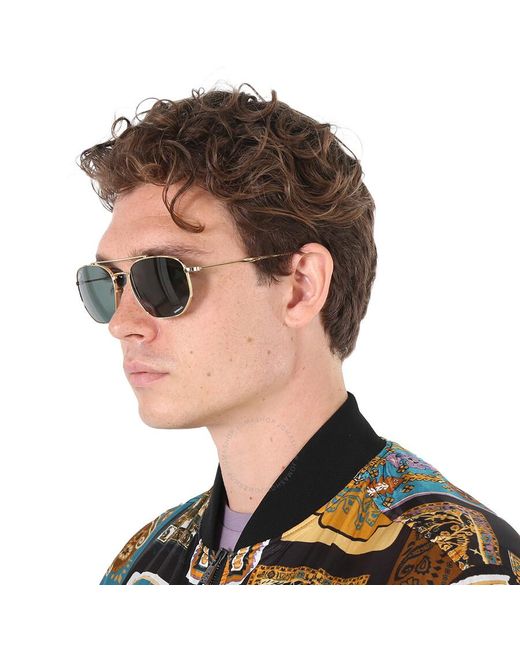 Ray-Ban Gray Irregular Sunglasses