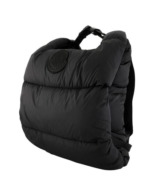 Moncler Black Legere Nylon Backpack for men