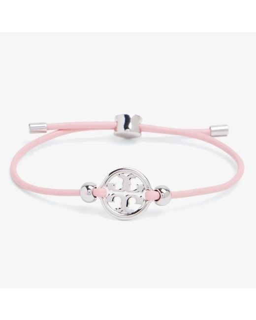 Tory Burch Metallic Icon Slider Bracelet
