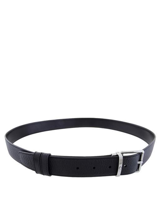 Montblanc Black Everyday Reversible Leather Belt for men