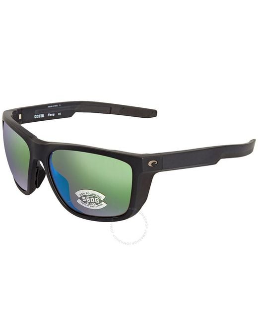 Costa Del Mar Cta Del Mar Ferg Green Mirror Polarized Glass Sunglasses  11 Ogmglp 59 for men