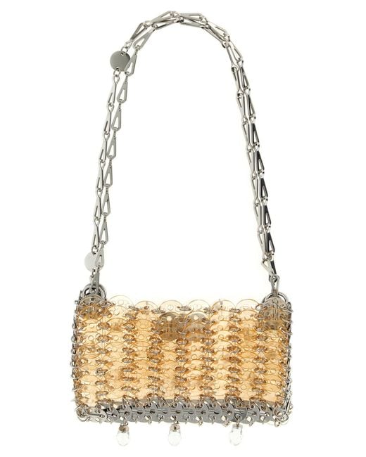 Rabanne Metallic 1969 Nano Crystal Resin Shoulder Bag