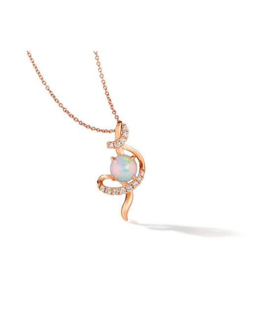 Le Vian Metallic Neopolitan Opal Necklaces Set