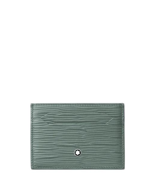 Montblanc Green 4810 Card Holder 5Cc for men