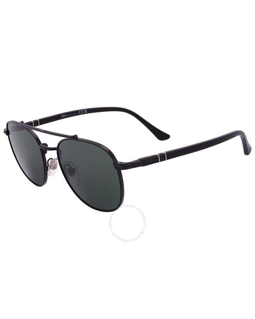 Persol Gray Pilot Sunglasses Po1006s 107831 53