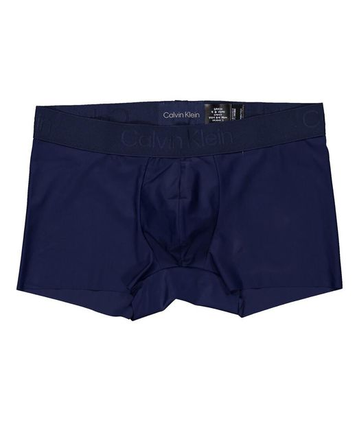 Calvin Klein Blue Ck Low Rise Trunk for men