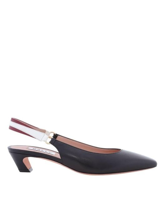 Bally Blue Sylt Slingback Pump, Brand Size 38 Us