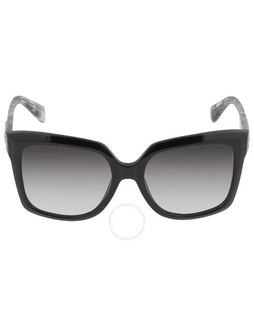 Michael Kors Gray Cortina Gradient Square Sunglasses Mk2082 300511 55