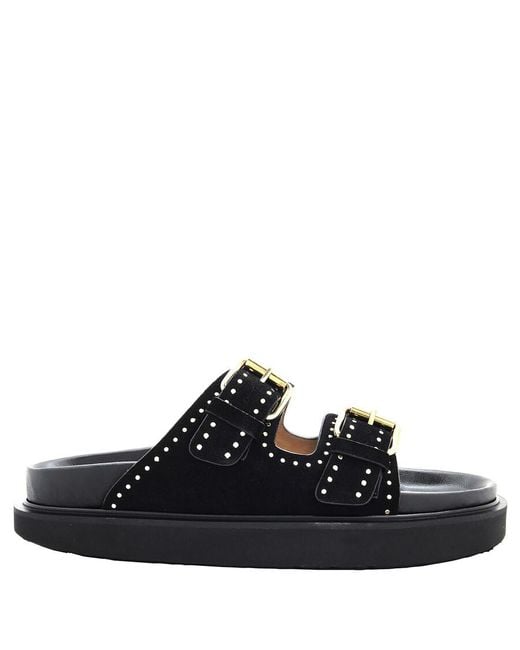 Isabel Marant Black Lennya Platform Sandals, Brand Size 37 Us