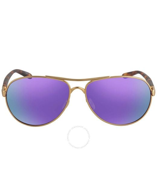 Oakley Purple Feedback Prizm Violet Pilot Sunglasses