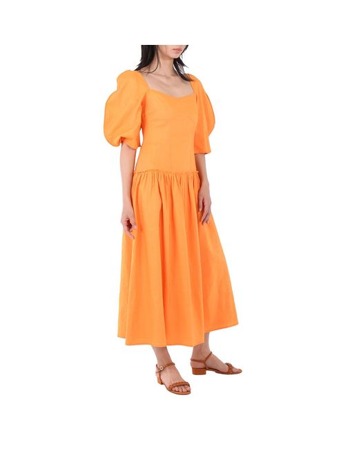 Rejina Pyo Orange Ladies Louisa Dress, Brand Size 38 (Us Size 4)