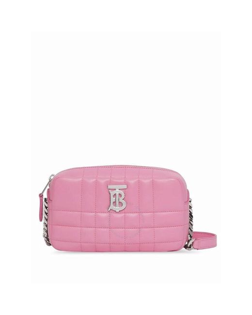 Burberry Pink Mini Lola Quilted Bag