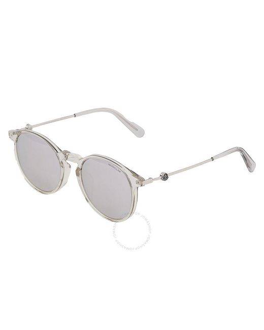 Moncler Gray Polarized Smoke Phantos Sunglasses Ml0197-d 20d 53