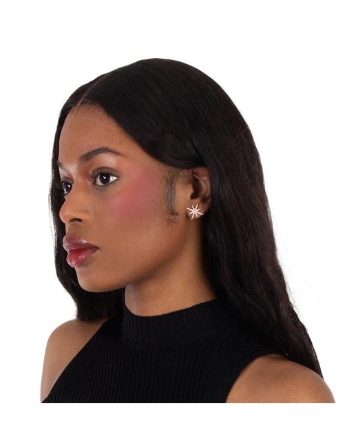 Apm Monaco Pink Meteorites Star Stud Earring