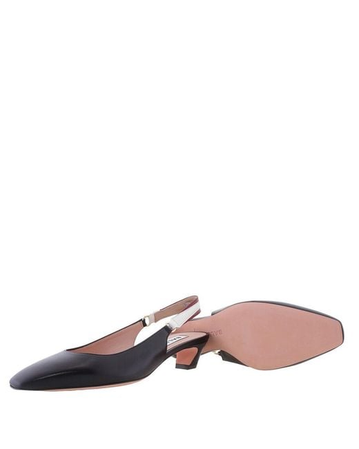 Bally Blue Sylt Slingback Pump, Brand Size 38 Us