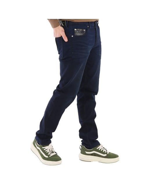 Calvin Klein Blue Infinite Flex Body Jeans for men