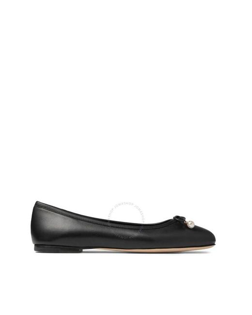 Jimmy Choo Black Elme Ballerina Flats, Brand Size 36.5 Us