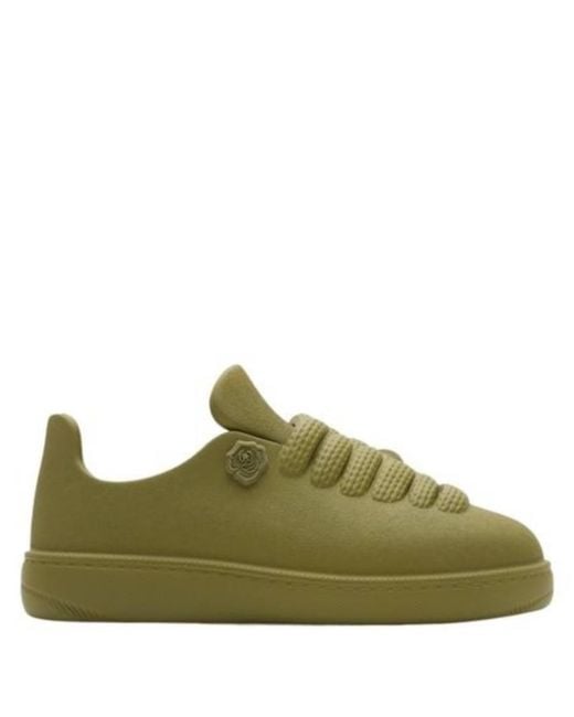 Burberry Green Slip-On Eva Bubble Sneakers, Brand Size 44 Us for men