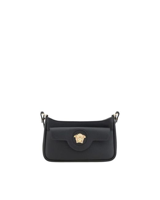Versace Black Mini Medusa Shoulder Bag