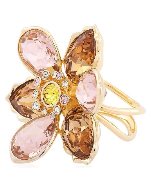 Swarovski Metallic Idyllia Motif Ring