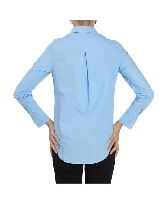 Essentiel Antwerp Blue Essentiel Light Paksoi Long Sleeved Shirt