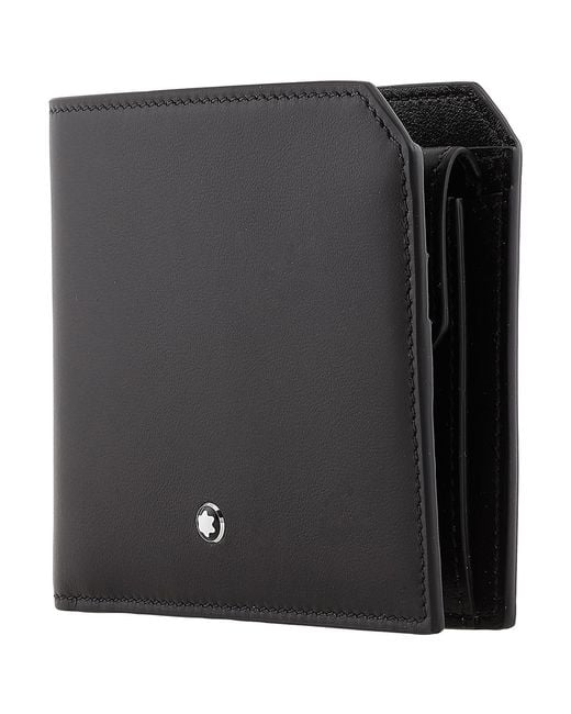 Montblanc Black Meisterstuck Selection Soft 4Cc Wallet for men
