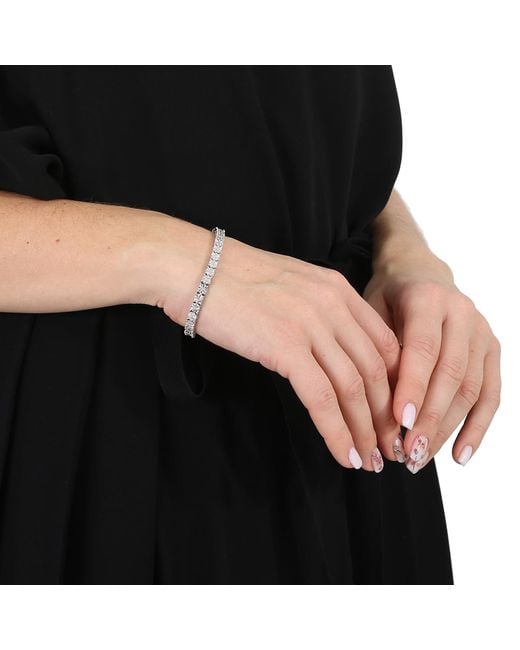 Amour Metallic 1/2 Ct Tw Diamond Tennis Bracelet for men