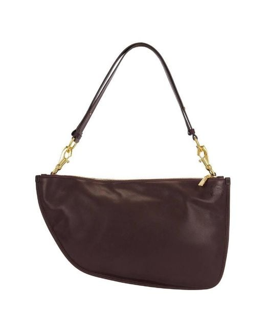 Burberry Brown Shield Twin Leather Bag