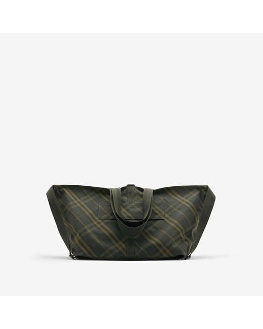 Burberry Green Large Tent Tote Bag for men