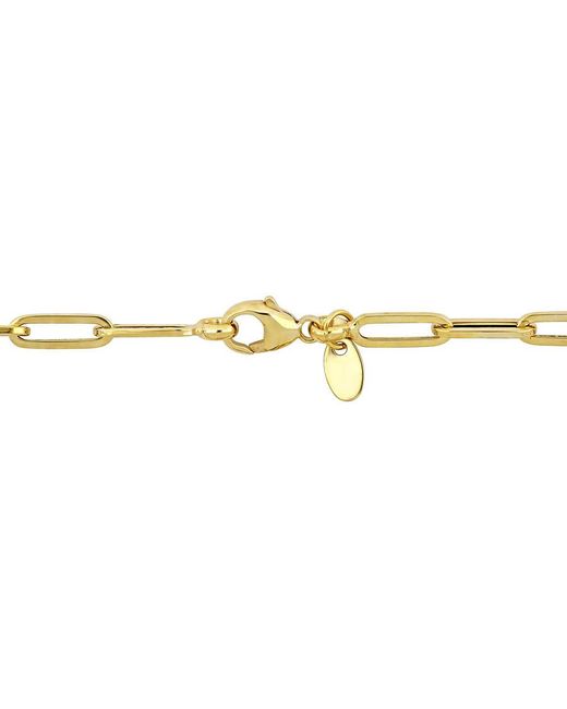 Amour Metallic 4 Mm Oval Link Necklace